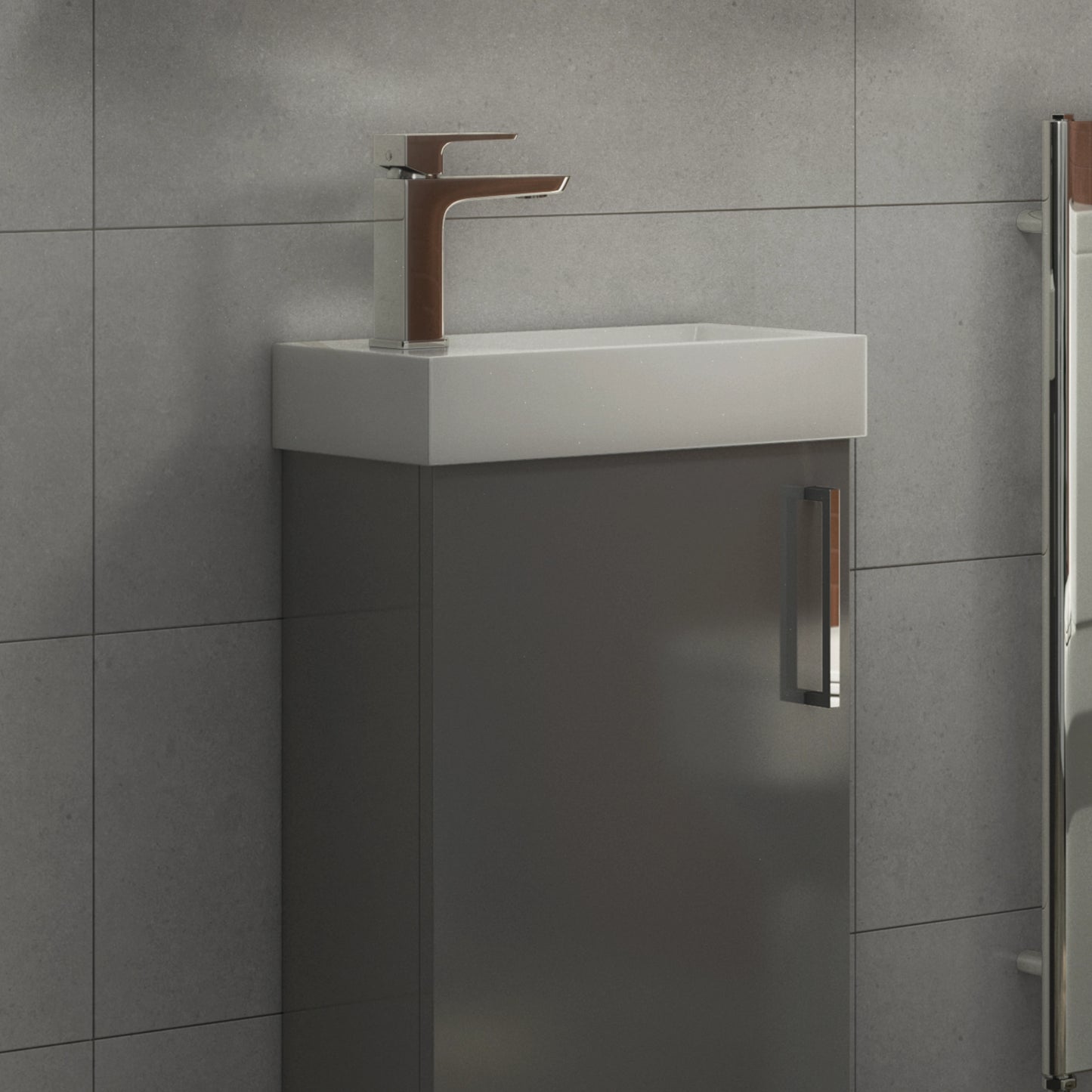 Hazeley Mini Mono Basin Mixer w/ Pop Up Waste - Chrome