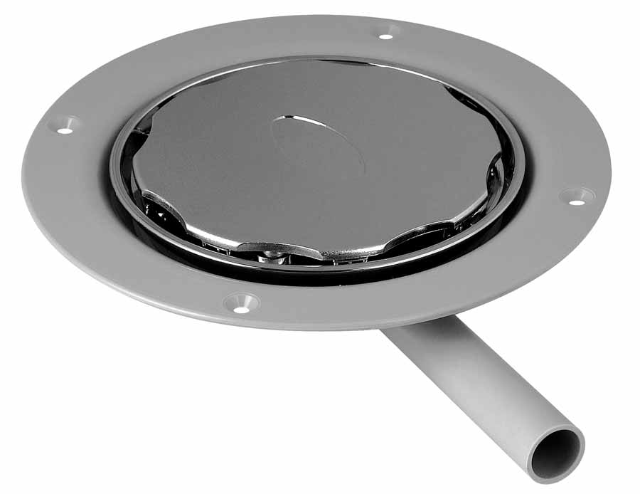 Swan By Impey Adapter & Pipe For Pumped Waste with Chrome Cover/Clamp