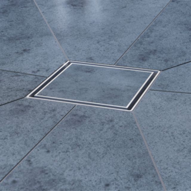 Swan By Impey Quad Gravity Drained Vertical Tiled Insert 14mm