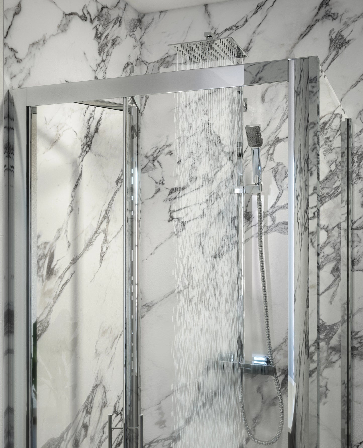 Grafton Wall Panel - Carrara Marble