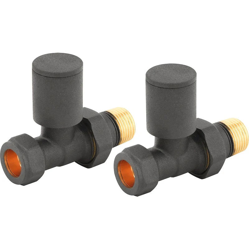 Swan TMV Non-Thermostatic Straight Valve - Anthracite