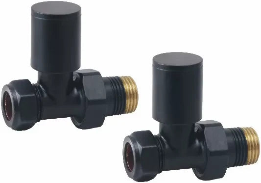 Swan TMV Non-Thermostatic Straight Valve - Black