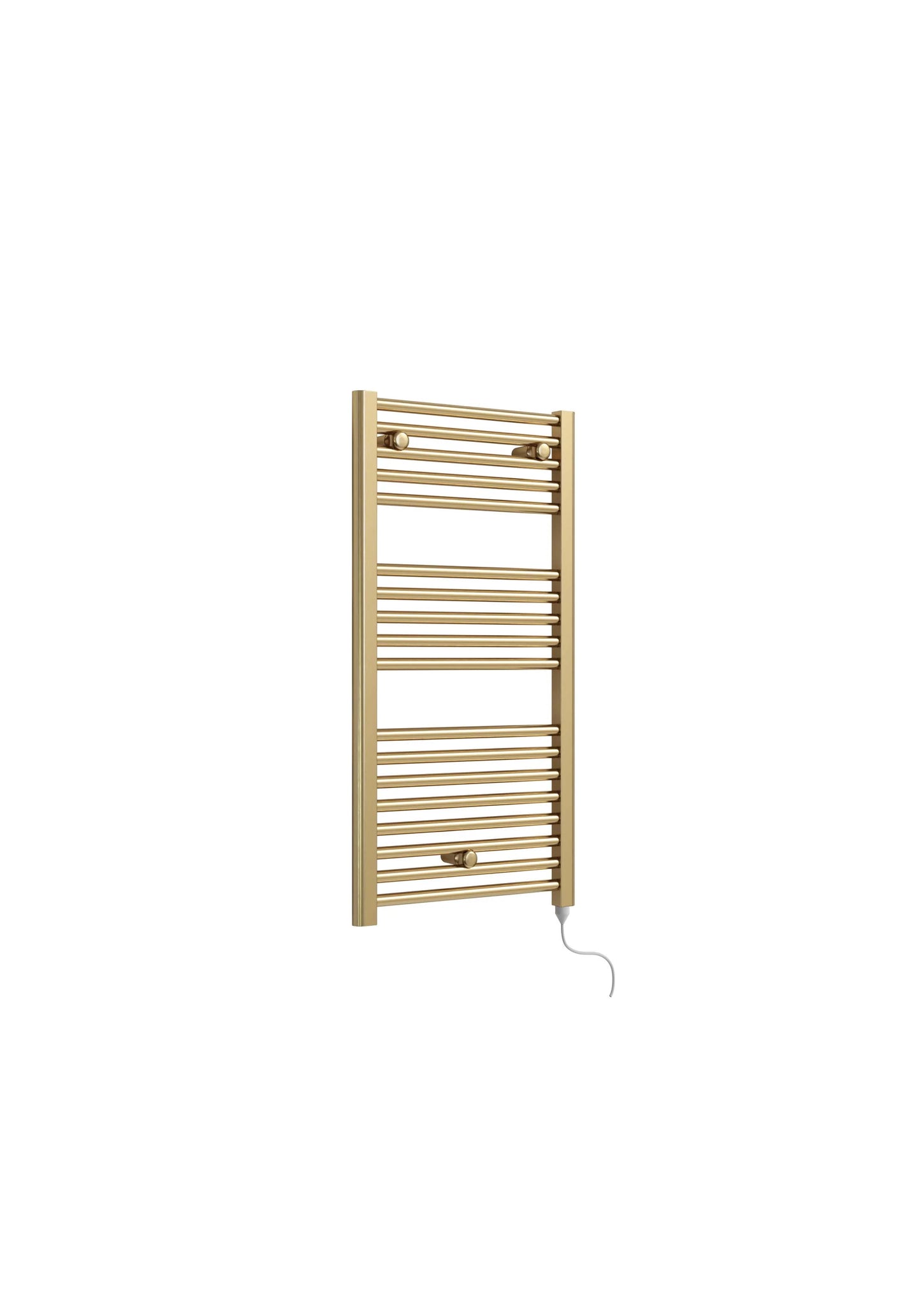 Swan Campbell Electric 920 x 480mm Towel Warmer - Brass