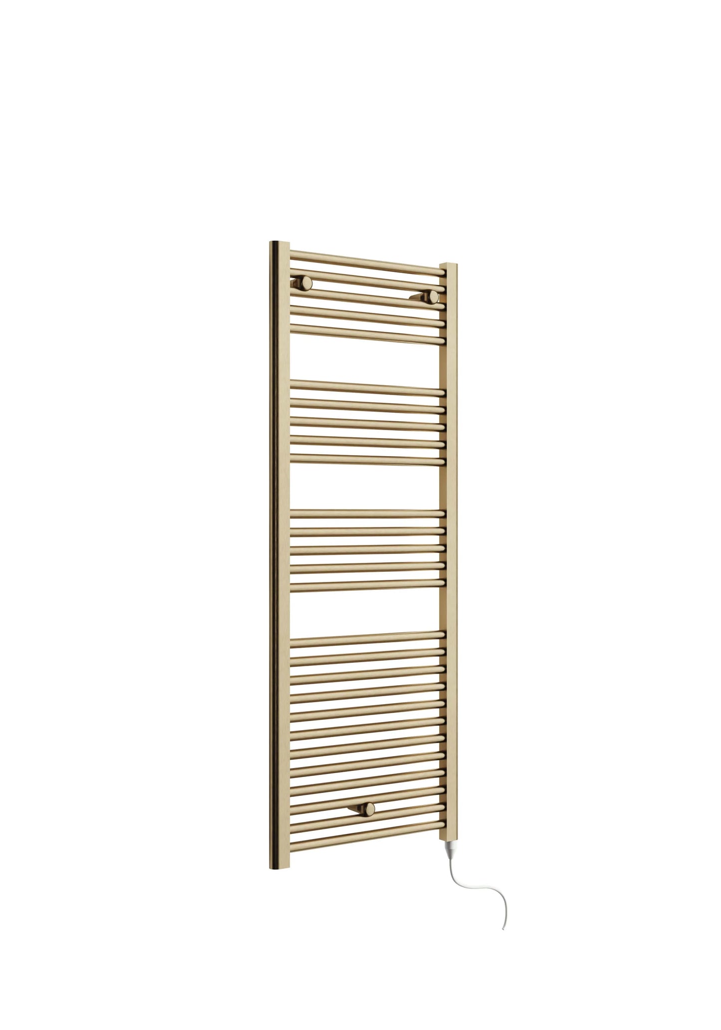 Swan Campbell Electric 1375 x 480mm Towel Warmer - Brass