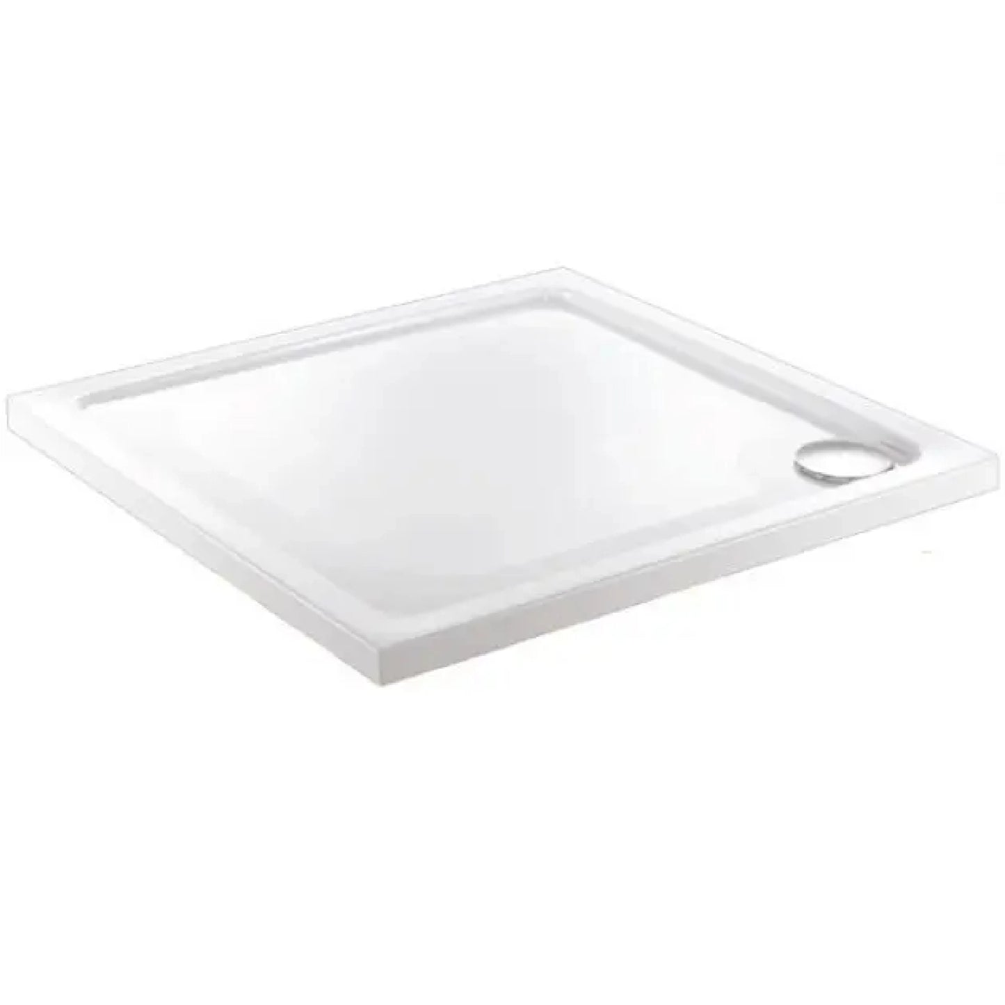 Stony Square Shower Tray with Anti-Slip