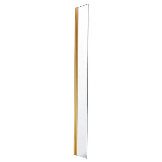 Walton 300mm x 2000mm x 6mm Return Panel - Brushed Brass