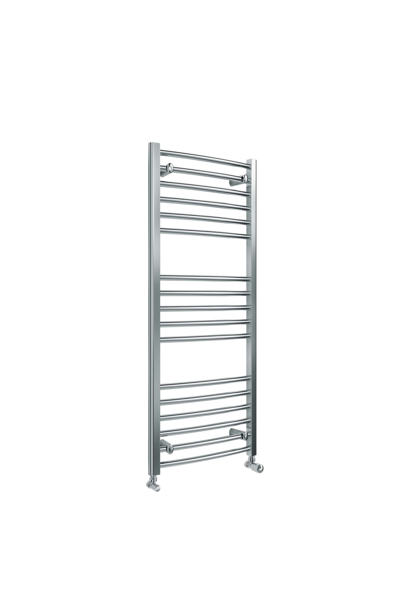 Campbell Curved Chrome Towel Warmer