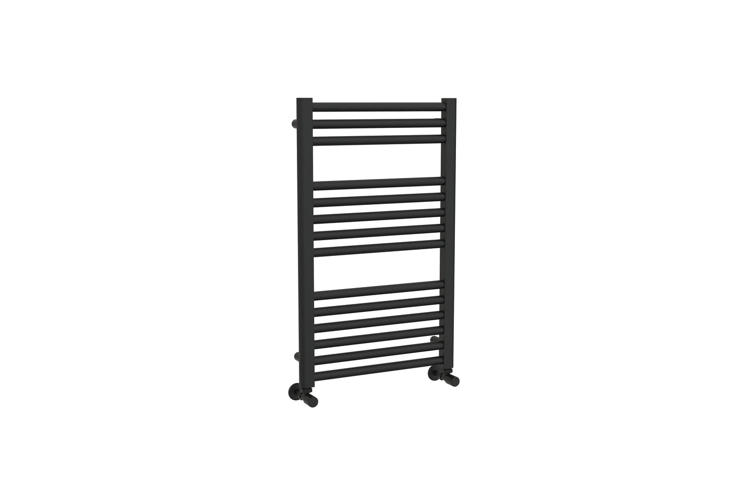 Bletcham Ladder Matt Black Towel Warmer