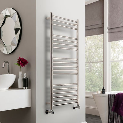 Bletcham Straight Polished Stainless Steel Towel Warmer