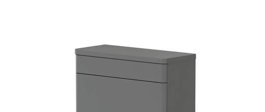 Swan Shenley 60cm WC Unit cover panel - Matt Grey