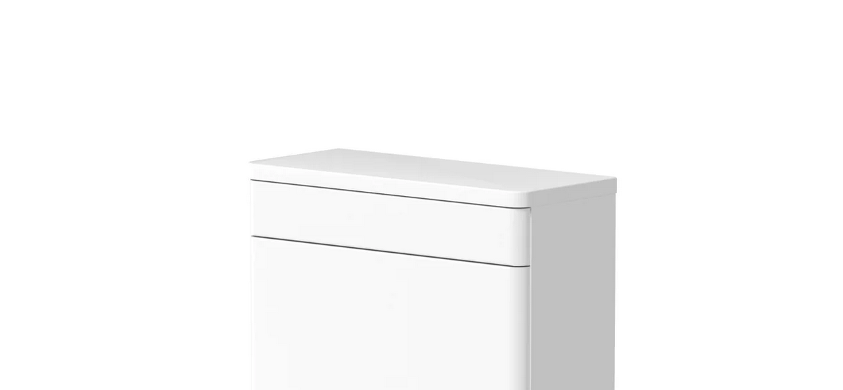 Swan Shenley 60cm WC Unit cover panel - Matt White