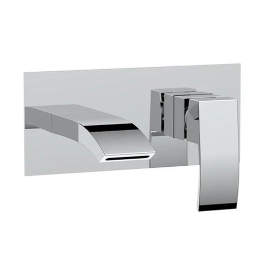 Linford Wall Mounted Bath Filler - Chrome