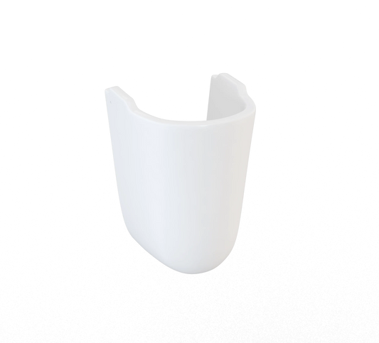 Swan Howe 350mm x 225mm Semi Pedestal - White