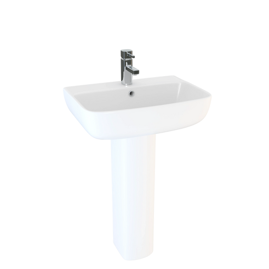 Swan Lodge 550mm Thin Lipped Square Basin