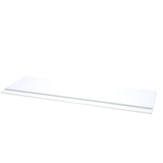 Swan Glebe 1700mm 2 Piece Bath Panel - Matt White