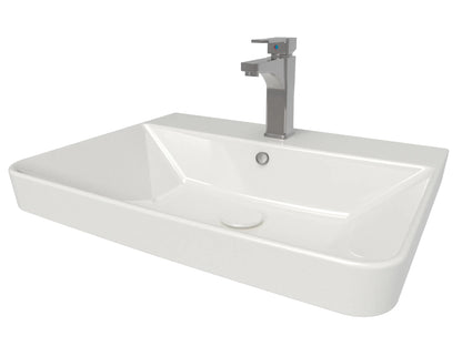 Swan Oxley 600mm x 460mm 1 Tap Hole Ceramic Basin