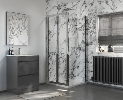 Grafton Wall Panel - Carrara Marble