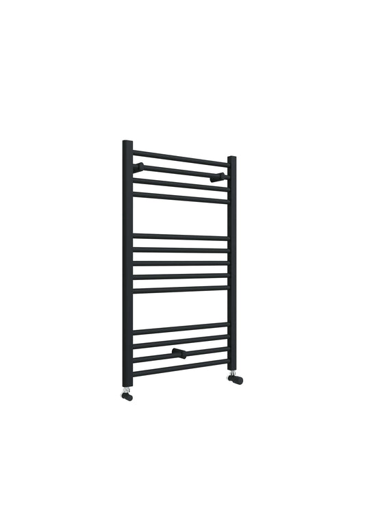 Swan Campbell Straight 1000 x 600mm Towel Warmer - Matt Black