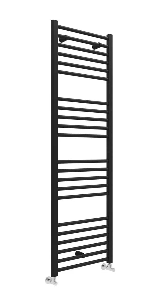 Swan Campbell Straight 1600 x 600mm Towel Warmer - Matt Black