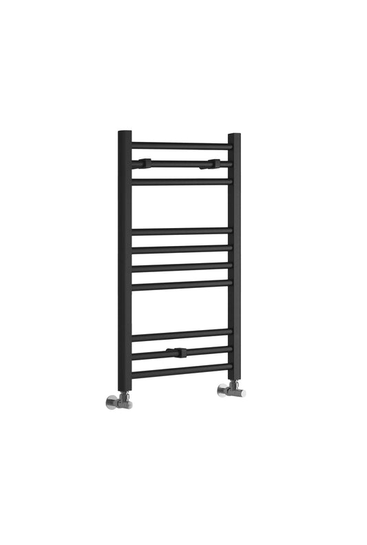 Swan Campbell Straight 800 x 400mm Towel Warmer - Anthracite