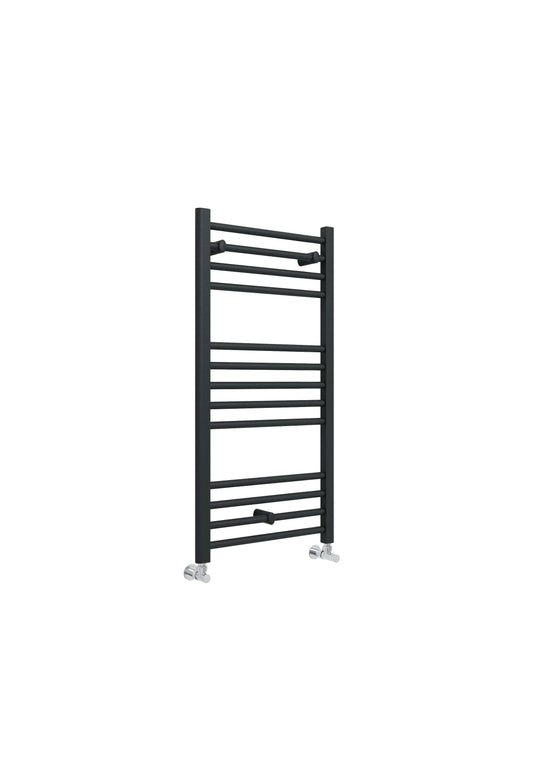 Swan Campbell Straight 1000 x 500mm Towel Warmer - Anthracite