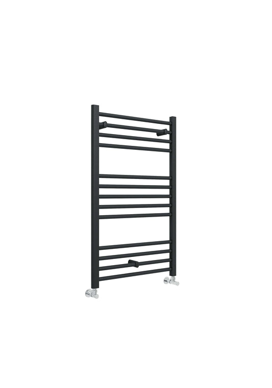 Swan Campbell Straight 1000 x 600mm Towel Warmer - Anthracite