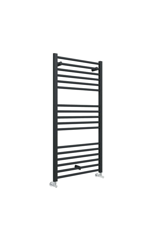 Swan Campbell Straight 1200 x 600mm Towel Warmer - Anthracite