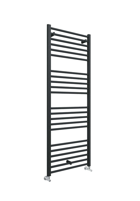 Swan Campbell Straight 1600 x 600mm Towel Warmer - Anthracite