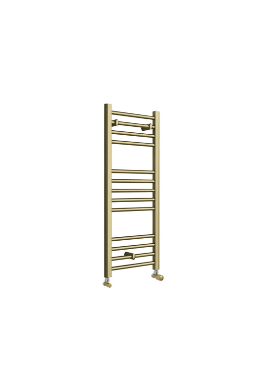 Swan Campbell Straight 1000 x 400mm Towel Warmer - Brass