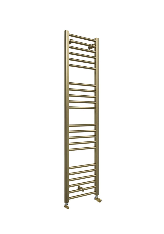 Swan Campbell Straight 1600 x 400mm Towel Warmer - Brass