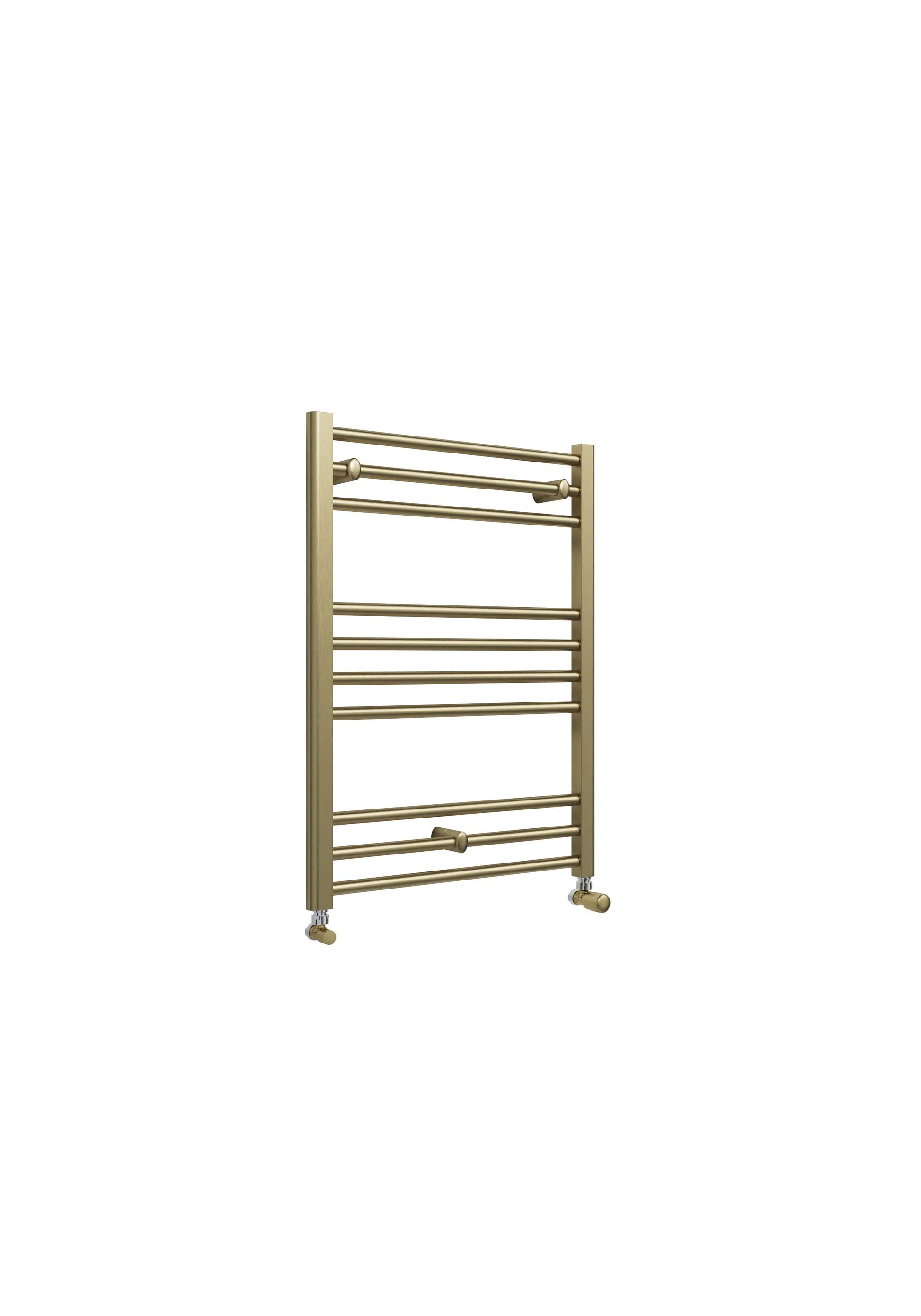 Swan Campbell Straight 800 x 600mm Towel Warmer - Brass