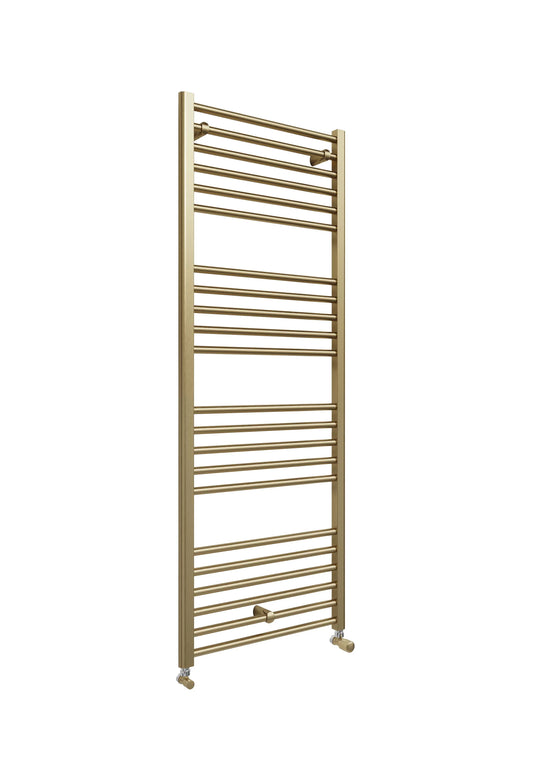 Swan Campbell Straight 1600 x 600mm Towel Warmer - Brass