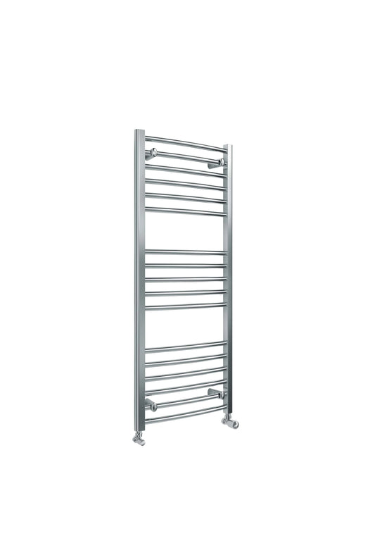 Swan Campbell Curved 1200 x 500mm Towel Warmer - Chrome