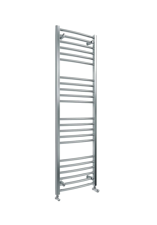 Swan Campbell Curved 1600 x 500mm Towel Warmer - Chrome