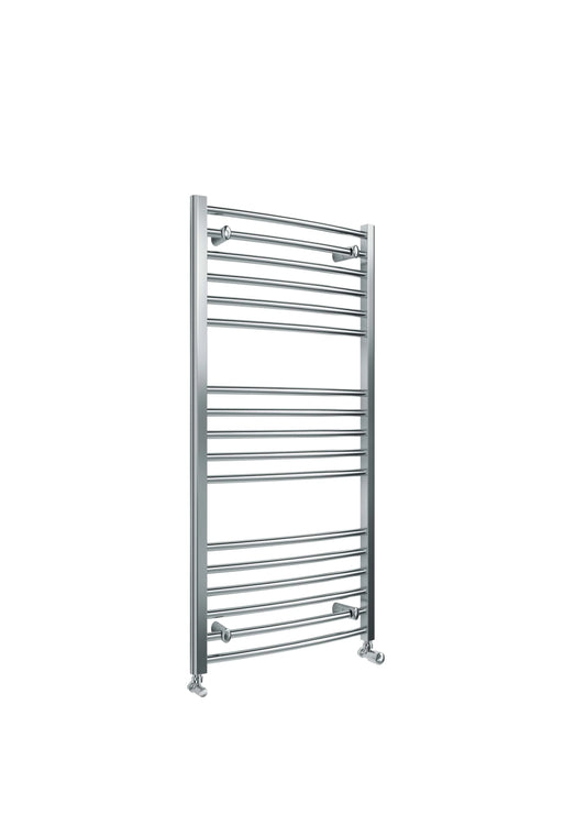 Swan Campbell Curved 1200 x 600mm Towel Warmer - Chrome